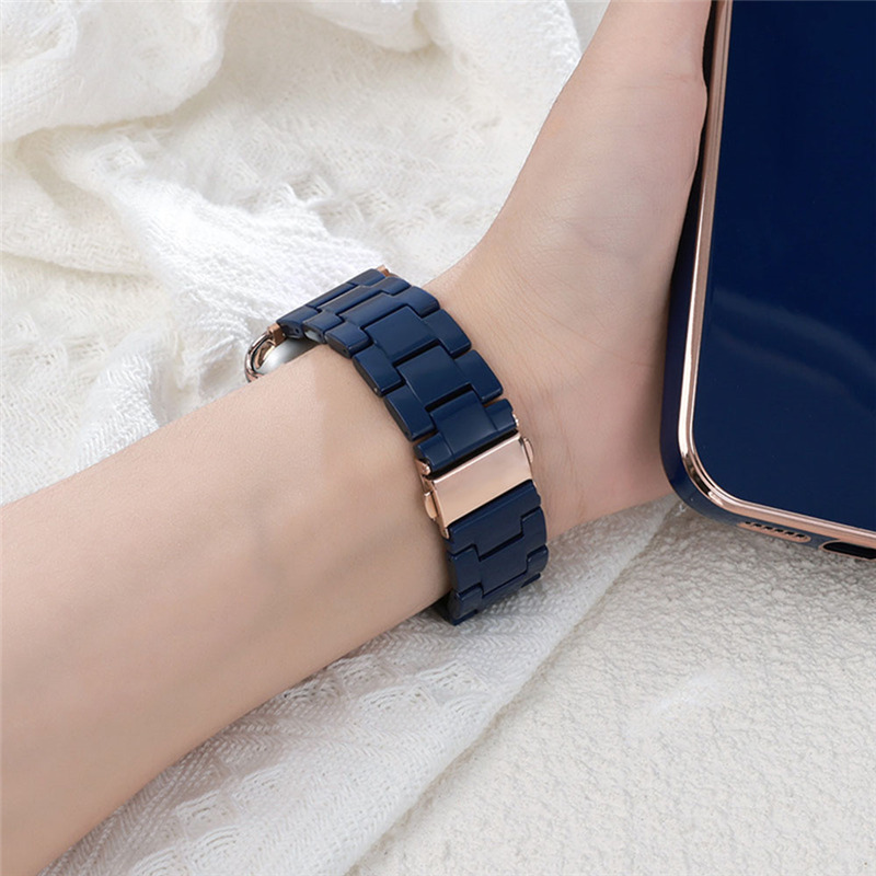 resin strape wrist band film case for iWatch