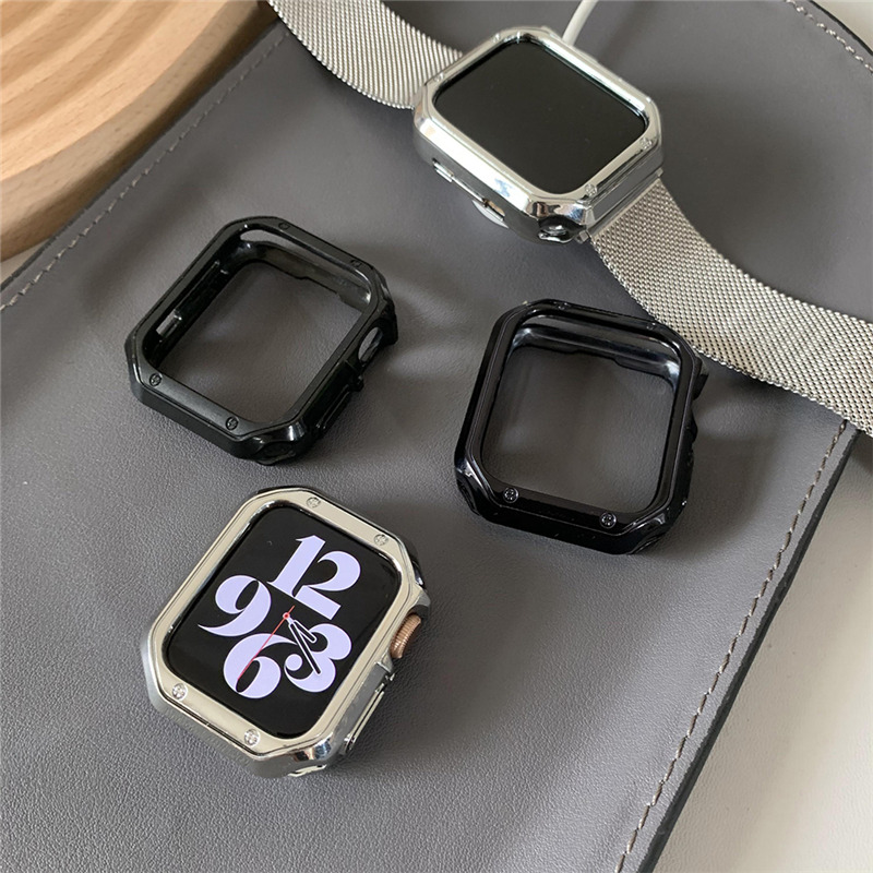 stainless steel strap metal band case for iwatch apple watch