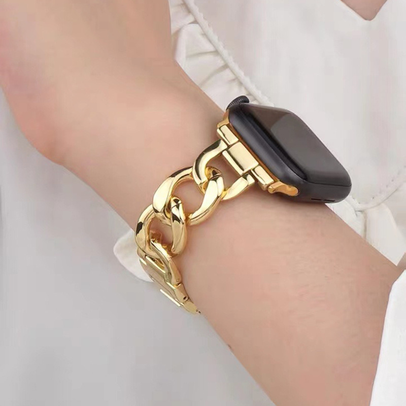 lady bracelet stainless steel strap metal band for iwatch