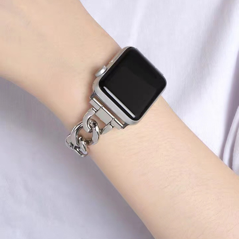 lady bracelet stainless steel strap metal band for iwatch