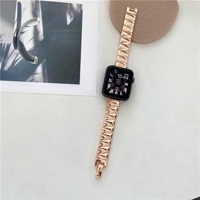 metal link bracelet stainless steel strap for iwatch apple watch