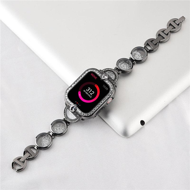 alloy butterfly wrist bracelet metal strap for iwatch apple watch