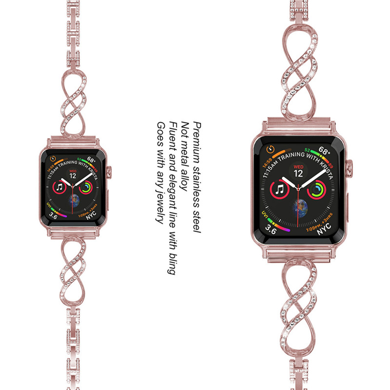 lady bracelet metal band for iwatch apple watch