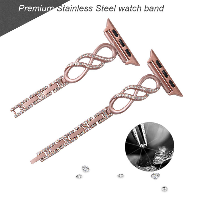 lady bracelet metal band for iwatch apple watch