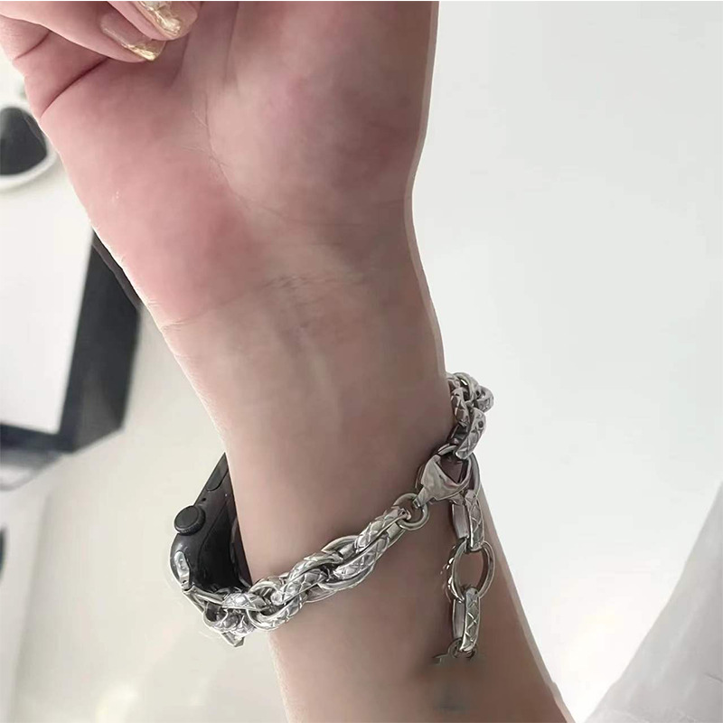 love chain lady bracelets bracelet stainless steel strap for iWatch apple watch