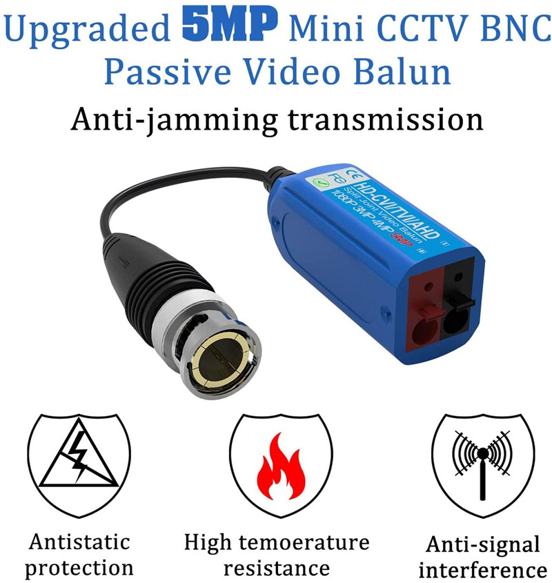 video balun transceiver 5MP