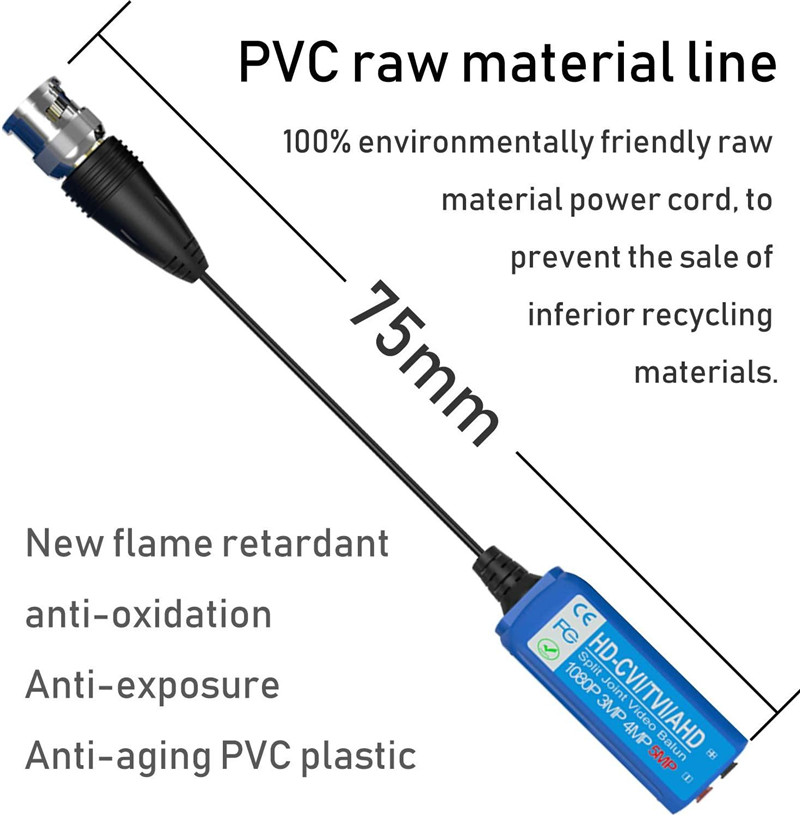 video balun transceiver 5MP