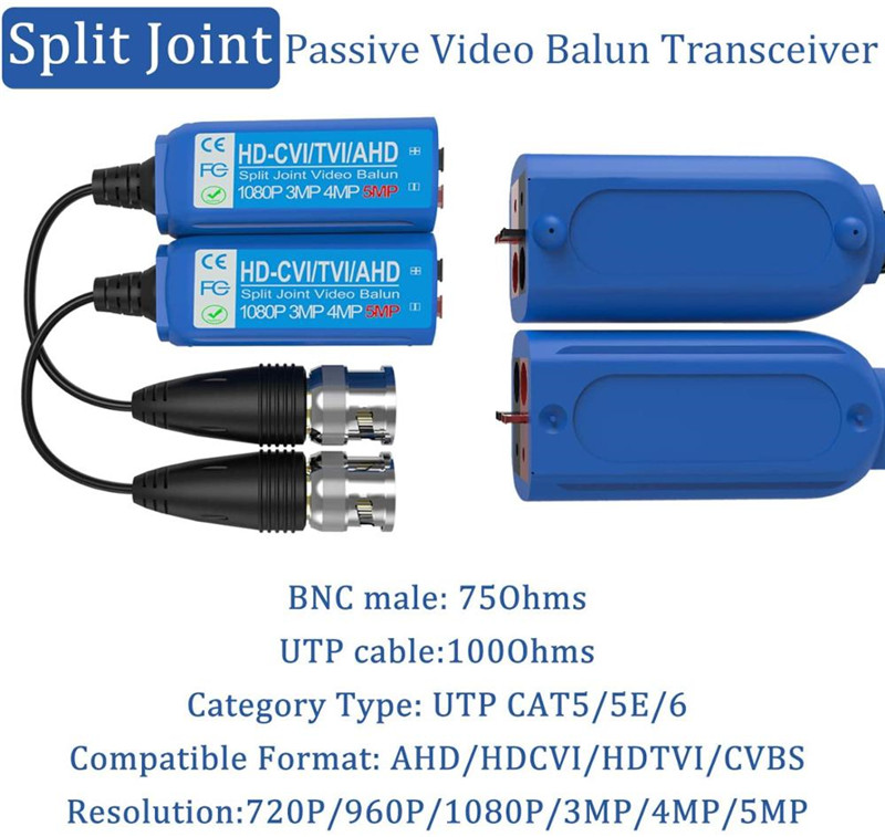 video balun transceiver 5MP