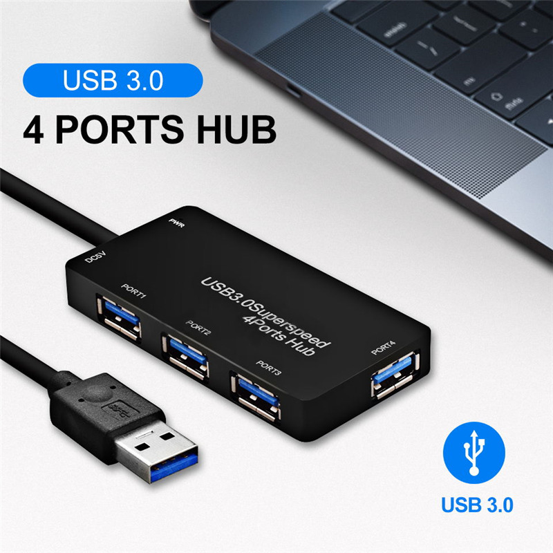 4 ports USB 3.0 hub
