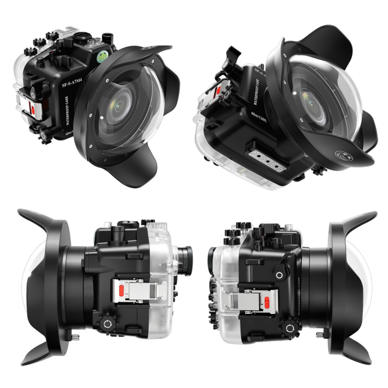40M Sea Frogs Sony A7iv Underwater Housing Wide Angel Dome port WA005-A/WA006-A 40M Sea Frogs Sony A7iv Underwater Housing Wide Angel Dome port WA005-B/WA006-B