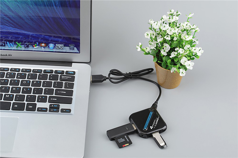 4 ports high speed mini usb hub