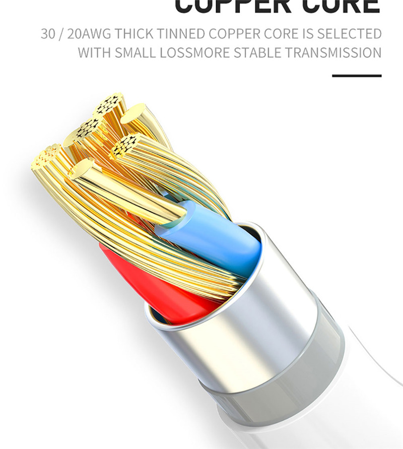 2m 60w pd fast charging cable type c to type c