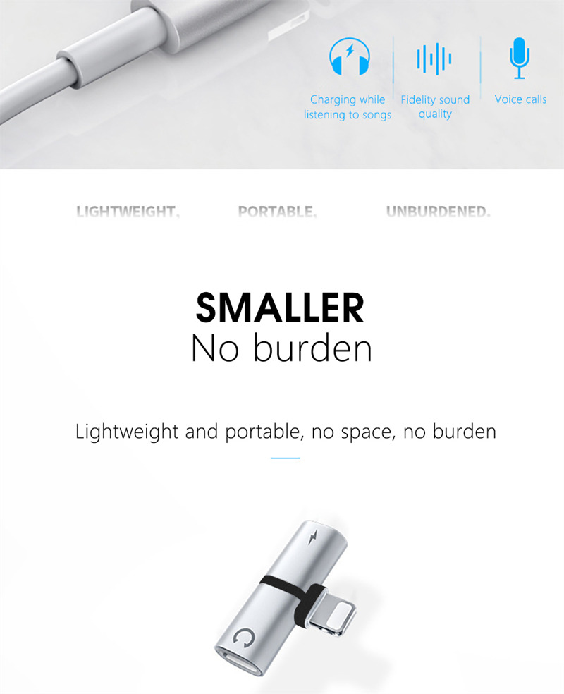 3 in 1 lighting charging listening adapter 3 in 1 lighting charging listening adapter