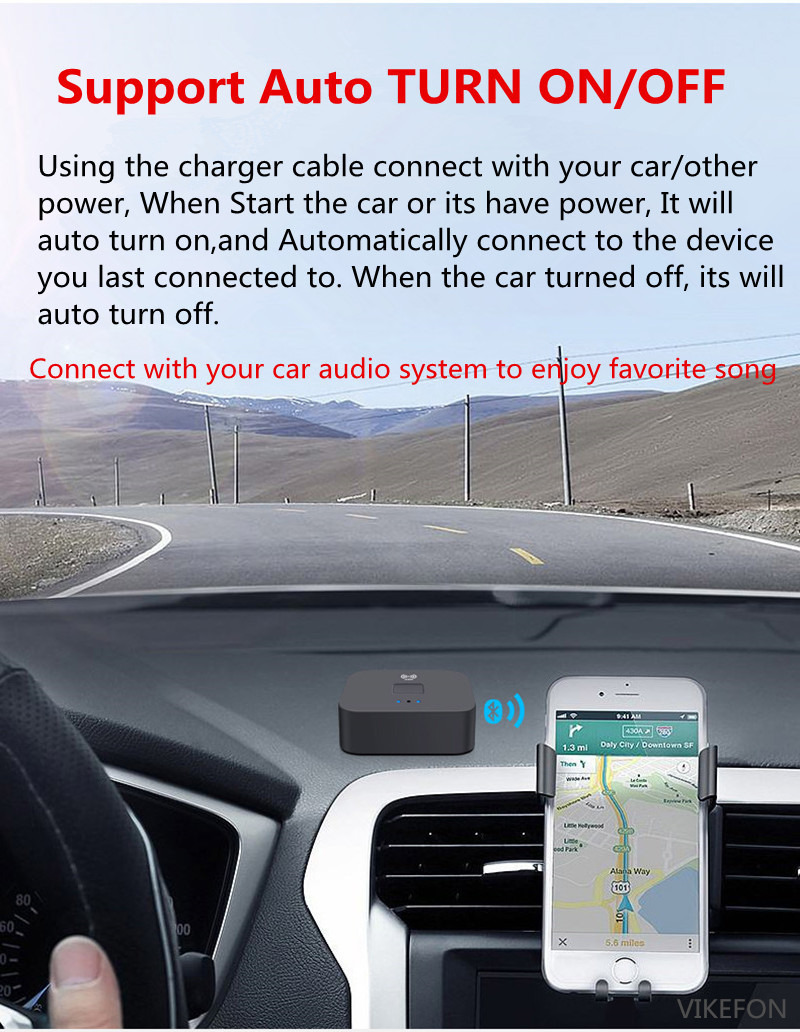 bluetooth 5.0 receiver nfc wireless aux car audio adapter bluetooth 5.0 receiver nfc wireless aux car audio adapter
