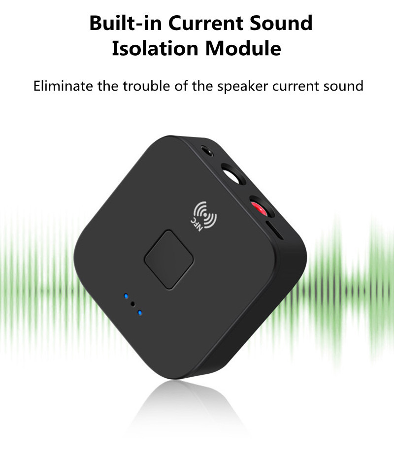 bluetooth 5.0 receiver nfc wireless aux car audio adapter bluetooth 5.0 receiver nfc wireless aux car audio adapter