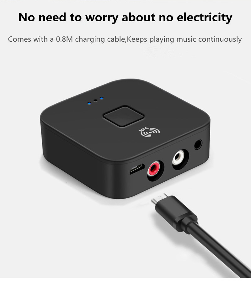 bluetooth 5.0 receiver nfc wireless aux car audio adapter bluetooth 5.0 receiver nfc wireless aux car audio adapter