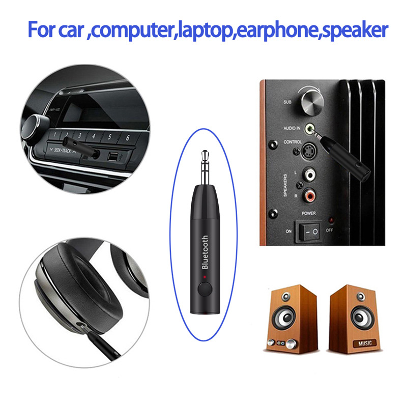 bluetooth aux receiver wireless audio adapter