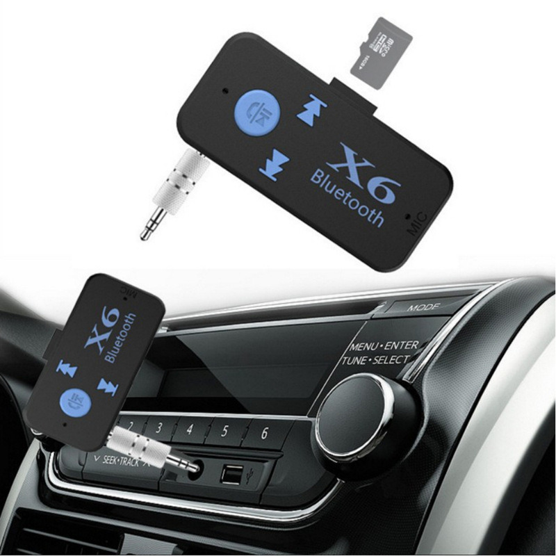 X6 bluetooth receiver transmitter aux wireless adapter