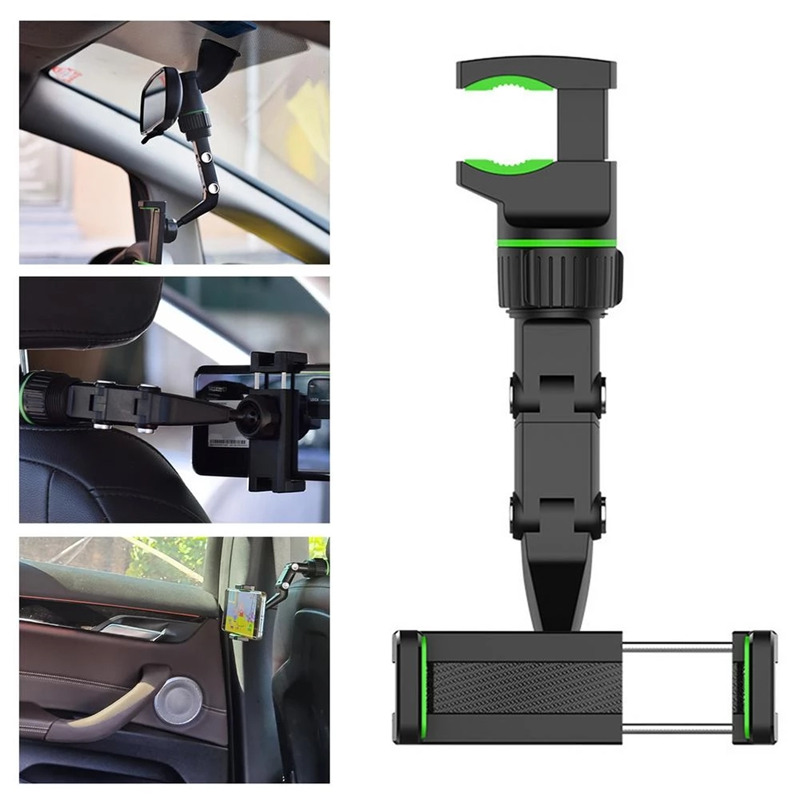 car phone holder 360 degree rotatable clip bracket