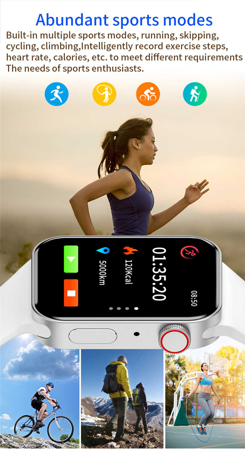 T100 plus smart watch bluetooth call sport watch