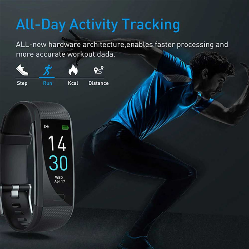 115 plus bluetooth smart bracelet waterproof smart watch