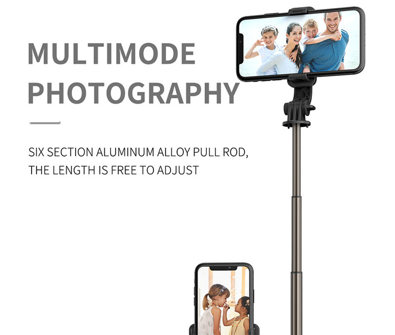 L10 3 in 1 wireless bluetooth selfie stick mini tripod shutter