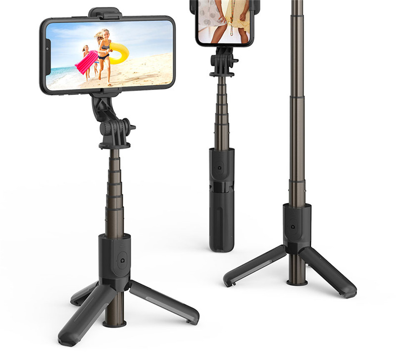 L10 3 in 1 wireless bluetooth selfie stick mini tripod shutter