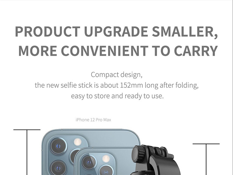 L10s wireless bluetooth selfie stick mini tripod shutter with fill light