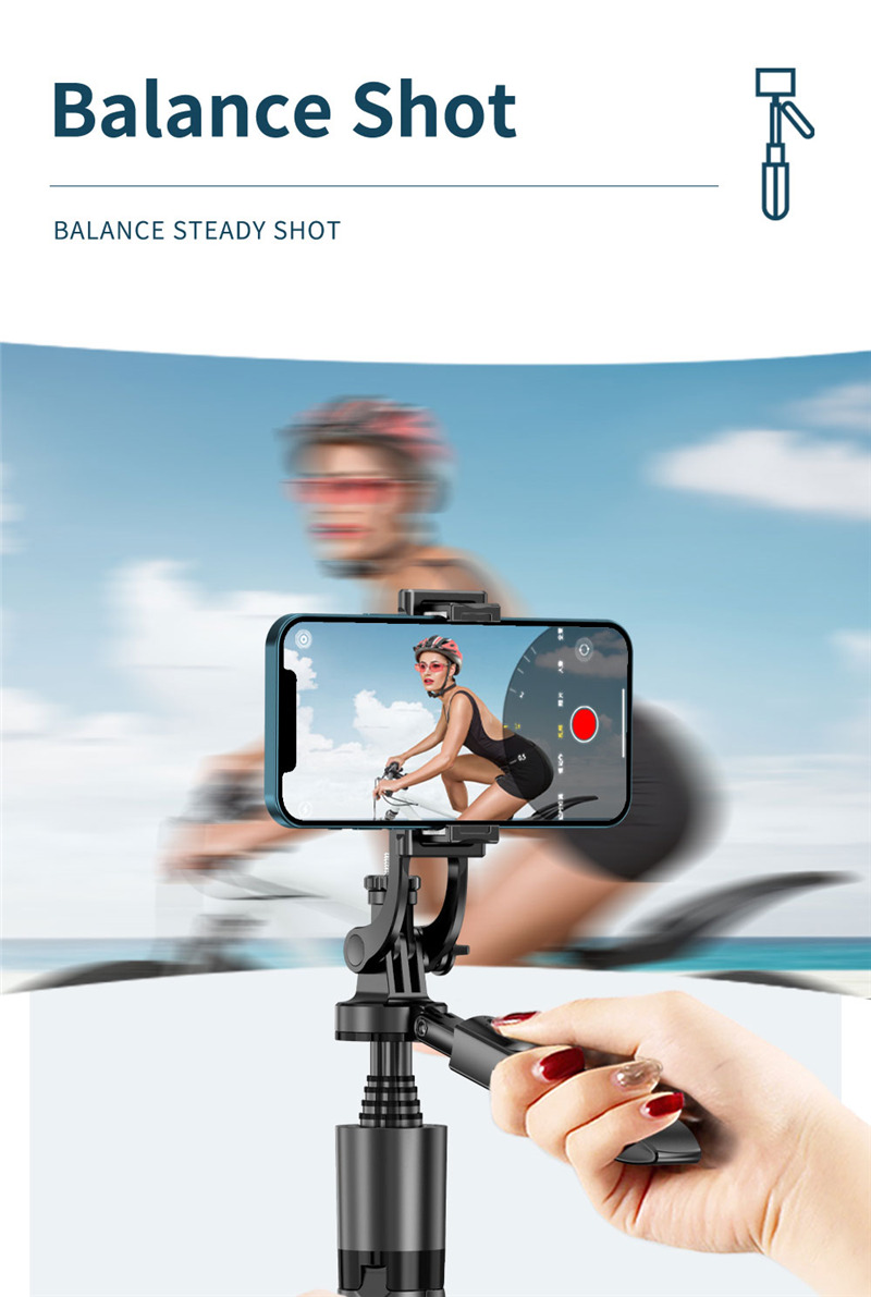 L16 1530mm wireless selfie stick tripod stand foldable monopod
