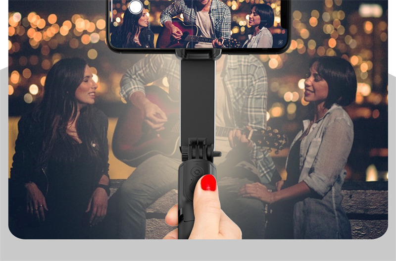 L09 gimbal stabilizer with fill light mini selfie stick tripod L09 gimbal stabilizer with fill light mini selfie stick tripod