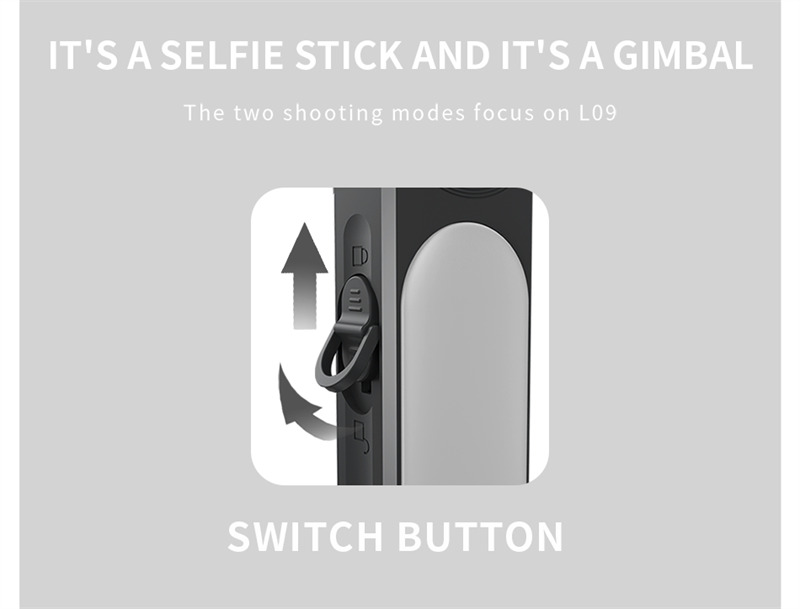 L09 gimbal stabilizer with fill light mini selfie stick tripod L09 gimbal stabilizer with fill light mini selfie stick tripod