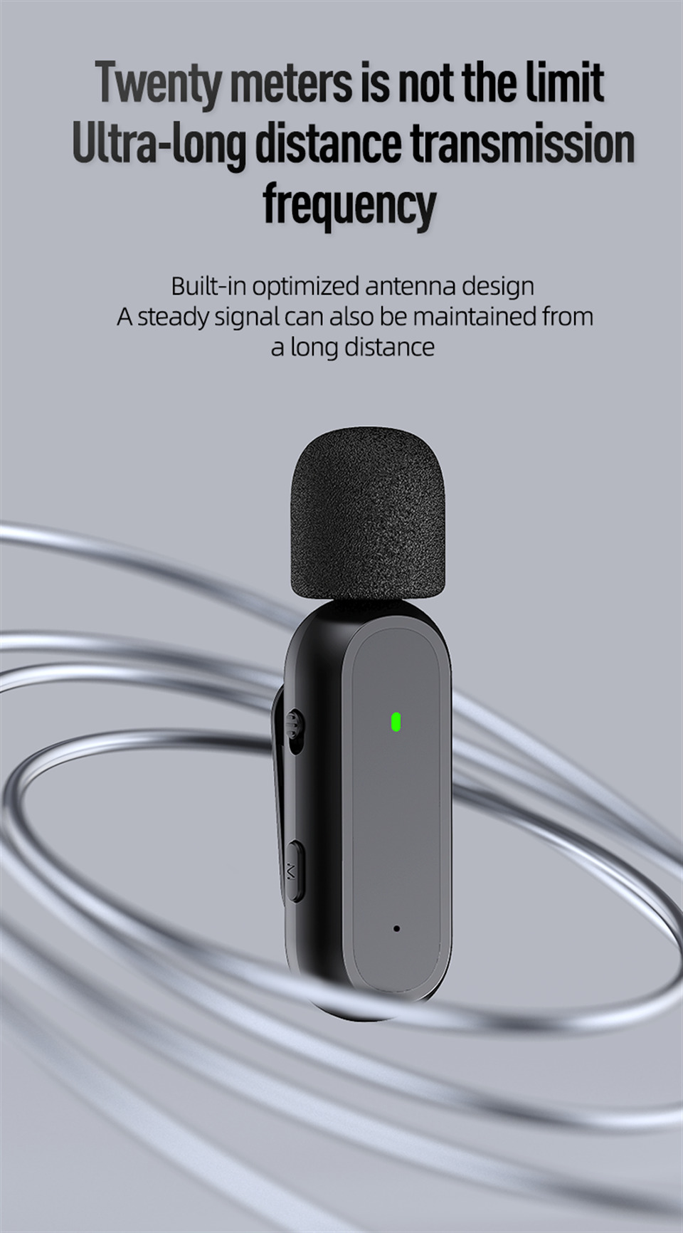 K60 wireless lavalier noise reducing microphone K60 wireless lavalier noise reducing microphone