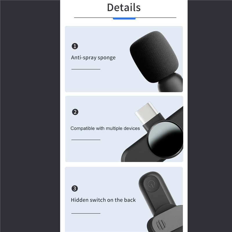 K3 wireless lavalier microphone K3 wireless lavalier microphone