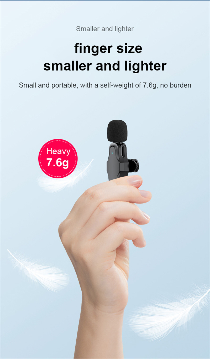 k9 wireless lavalier microphone