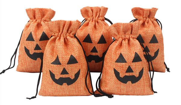 halloween drawstring canvas bags trick or treat gift goody bag halloween drawstring canvas bags trick or treat gift goody bag