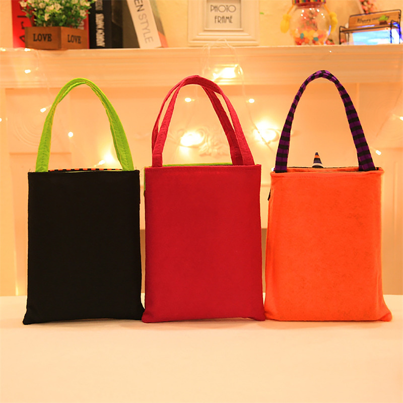 halloween trick or treat gift bags tote candy bag