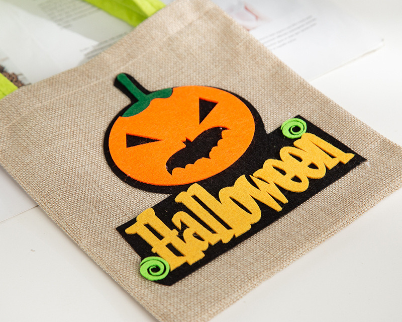 halloween treat bags canvas tote candy bag