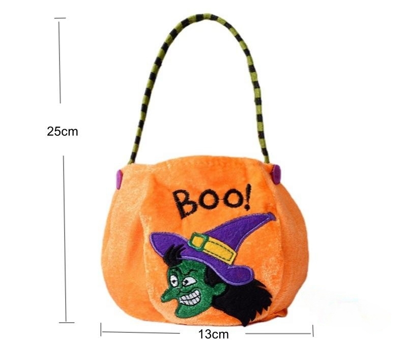 halloween treat bags velvet tote gift candy bag