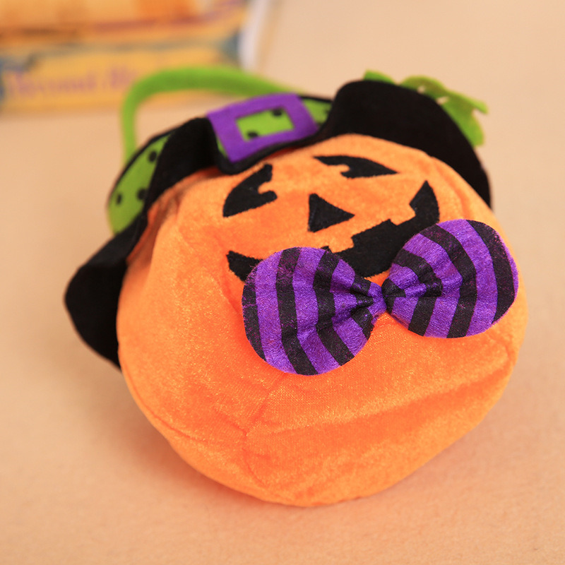 halloween treat bags velvet tote candy bag