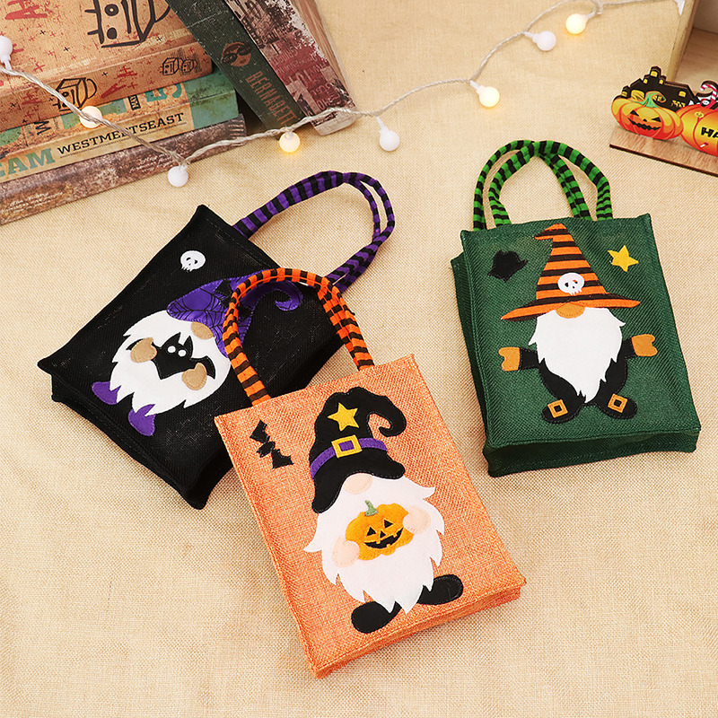 halloween treat bags canvas candy goody bag