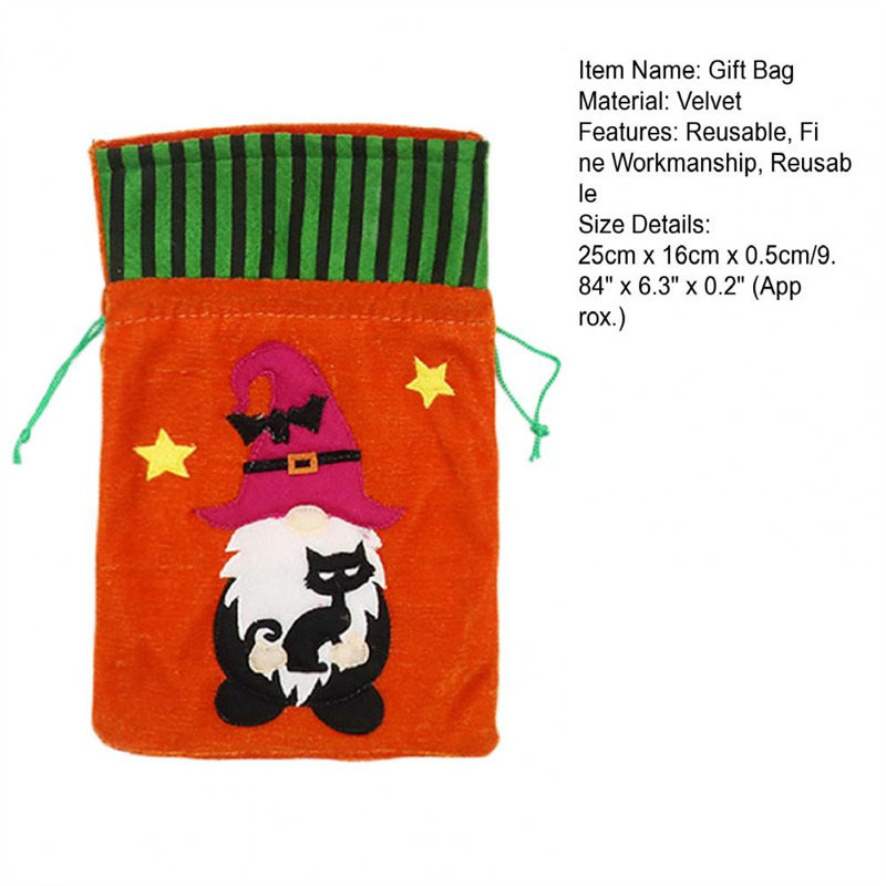 halloween treat bags velvet drawstring candy pouch halloween treat bags velvet drawstring candy pouch