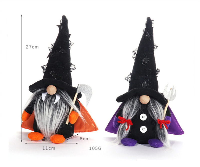 halloween dwarf doll decorative ornaments festival supplies