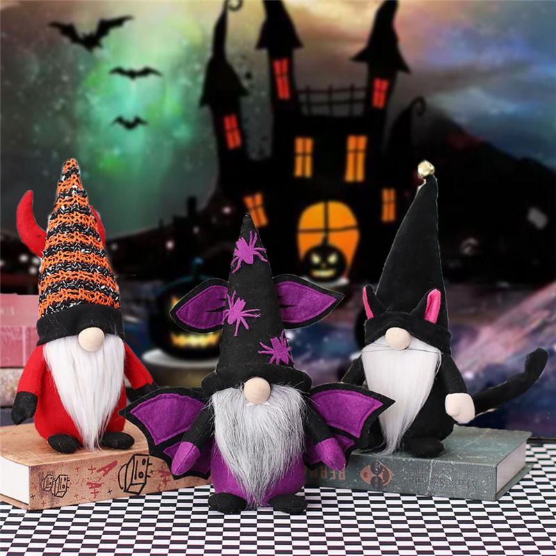 halloween dwarft doll plush toy party decoration
