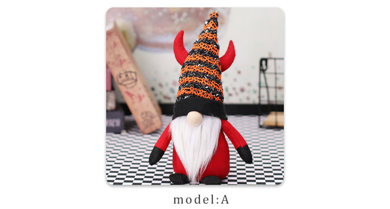 halloween dwarft doll plush toy party decoration