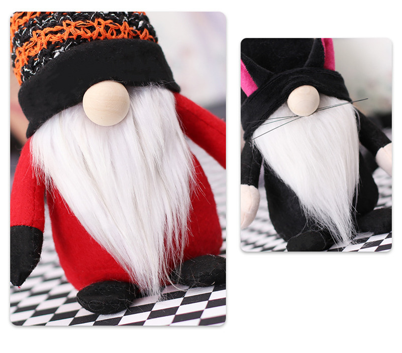 halloween dwarft doll plush toy party decoration