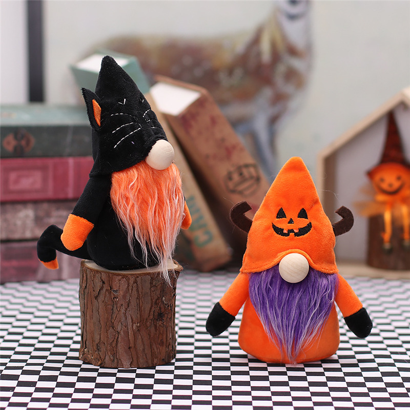 halloween lovely dwarf plush doll decoration