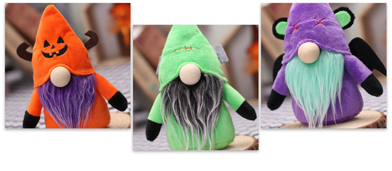 halloween lovely dwarf plush doll decoration