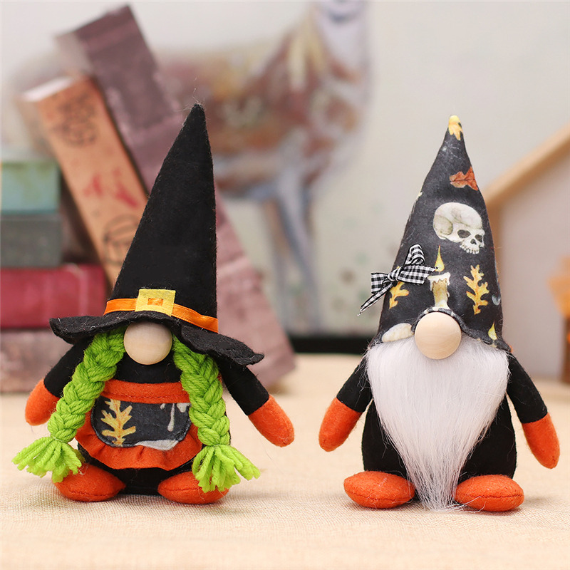 halloween dwarft plush decor swedish doll ornament