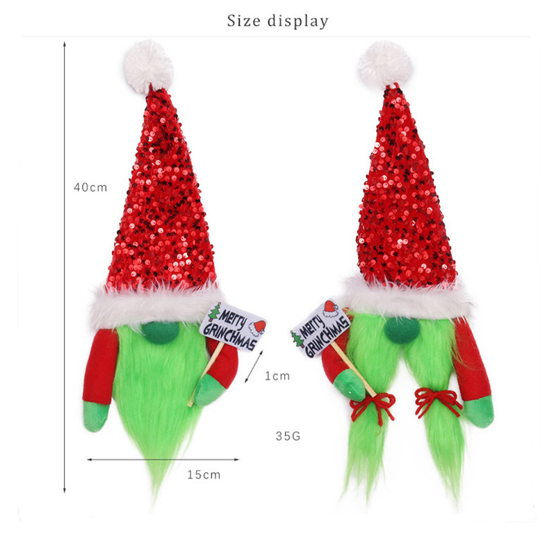 green beard christmas wine bottle covers table decorations green beard christmas wine bottle covers table decorations