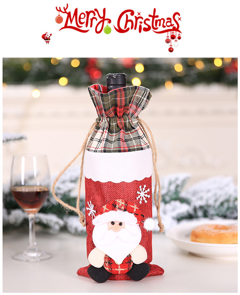 xmas wine covers christmas wine bottle sleeve